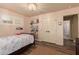 Cozy bedroom with a twin bed and access to a full bathroom at 8707 N 3Rd Ave, Phoenix, AZ 85021