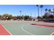 Well-maintained outdoor basketball court with ample space at 9789 E Cinnabar Ave, Scottsdale, AZ 85258