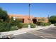 Brick building with parking and desert landscaping at 9789 E Cinnabar Ave, Scottsdale, AZ 85258