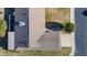 Aerial view of home's roof and a portion of the backyard at 9802 N Balboa Dr, Sun City, AZ 85351