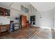 Bright entryway with tile flooring and storage at 9802 N Balboa Dr, Sun City, AZ 85351