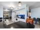 Modern kitchen with breakfast bar and ample counter space at 9802 N Balboa Dr, Sun City, AZ 85351