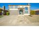 Two-story house with a brown garage door and landscaped yard at 11020 W Lane Ave, Glendale, AZ 85307