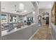 Living room with a half wall, separating it from the hallway at 1106 E Circle Mountain Rd, New River, AZ 85087