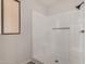 Bright, clean shower with built-in seat and modern fixtures at 11596 W Sierra Dawn Blvd # 109, Surprise, AZ 85378