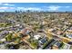 Wide shot showing the property's location in relation to the city skyline at 1233 E Monte Vista Rd, Phoenix, AZ 85006