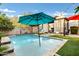 Inviting backyard pool with pergola and lounge chairs at 1233 E Monte Vista Rd, Phoenix, AZ 85006