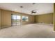 Large bonus room with sliding door to patio at 13332 W Palo Verde Dr, Litchfield Park, AZ 85340