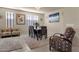 Formal dining area with a six-seat table and accent chairs at 1520 W Sonoqui Blvd, San Tan Valley, AZ 85140