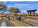 Cozy fire pit area with comfortable seating at 1520 W Sonoqui Blvd, San Tan Valley, AZ 85140