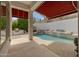 Private pool and spa with a relaxing waterfall at 15522 E Cactus Dr, Fountain Hills, AZ 85268