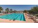 Community lap pool with plenty of space for swimming at 19930 W Exeter Blvd, Litchfield Park, AZ 85340