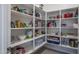 Well-organized pantry with ample shelving for storage at 19930 W Exeter Blvd, Litchfield Park, AZ 85340