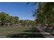 Scenic park with grassy area, trees, and mountain views at 19930 W Exeter Blvd, Litchfield Park, AZ 85340