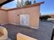 Patio and casita view with double doors at 215 E Marconi Ave, Phoenix, AZ 85022