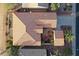 Top-down view of a home with tile roof at 3604 N 162Nd Ave, Goodyear, AZ 85395