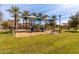 Modern playground with shade structures and play equipment at 4044 E Oakland St, Gilbert, AZ 85295