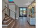 Bright and spacious entryway with hardwood floors and modern console table at 6525 E Cave Creek Rd # 14, Cave Creek, AZ 85331