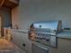 Stainless steel outdoor kitchen with built-in grill and sink at 6525 E Cave Creek Rd # 14, Cave Creek, AZ 85331