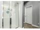 Bathroom with shower stall and linen closet at 6910 S 26Th Ln, Phoenix, AZ 85041