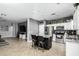 Modern kitchen with stainless steel appliances and granite countertops at 6910 S 26Th Ln, Phoenix, AZ 85041