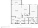 Floor plan showing a 2 bedroom, 2 bath condo layout at 10807 N Fairway W Ct # 212, Sun City, AZ 85351