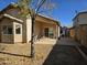 Backyard patio with covered seating area at 1244 S Portland Ave, Gilbert, AZ 85296