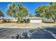 House exterior showcasing a two-car garage and well-manicured lawn at 18852 N Aztec Dr, Sun City, AZ 85373