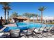 Inviting pool area with lounge chairs and a relaxing atmosphere at 2206 S Ellsworth Rd # 72B, Mesa, AZ 85209