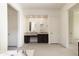 Primary bathroom with dual vanities and granite countertops at 22665 E Stacey Rd, Queen Creek, AZ 85142