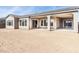 New construction home with large covered patio at 22665 E Stacey Rd, Queen Creek, AZ 85142