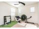 Bedroom with home gym equipment and large mirror at 25210 N 54Th Dr, Phoenix, AZ 85083