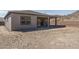 New home with large backyard and covered patio at 2732 N 217Th Ave, Buckeye, AZ 85396