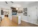 Modern wet bar with a stylish countertop and wine storage at 3105 N 21St St, Phoenix, AZ 85016