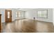 Bright living room with wood-look floors at 3552 E Claxton Ave, Gilbert, AZ 85297