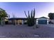 Modern single-story home with desert landscaping and sleek design at 5717 E Justine Rd, Scottsdale, AZ 85254