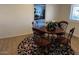 Dining area with a round table and four chairs at 5929 E Duncan St, Mesa, AZ 85205