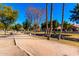 Peaceful walking path beside a waterway at 660 N Maple St, Chandler, AZ 85226