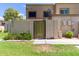 Townhouse exterior with private gated entrance at 6820 S Rita --, Tempe, AZ 85283