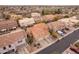 Aerial view of the house and surrounding neighborhood at 7019 W Mcmahon Way, Peoria, AZ 85345