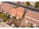 Aerial view of the house and its surroundings at 7019 W Mcmahon Way, Peoria, AZ 85345