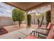 Landscaped backyard with gravel and desert plants at 7019 W Mcmahon Way, Peoria, AZ 85345