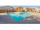 Community pool with spacious deck at 7019 W Mcmahon Way, Peoria, AZ 85345