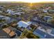 Aerial view of house, pool, and surrounding neighborhood at 7501 N 22Nd Pl, Phoenix, AZ 85020