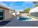 Beautiful kidney-shaped pool perfect for relaxation at 7501 N 22Nd Pl, Phoenix, AZ 85020