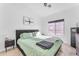 Bright bedroom with a king-size bed and neutral decor at 900 S 94Th St # 1066, Chandler, AZ 85224