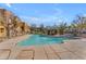 Inviting community pool with lounge chairs and covered seating at 900 S 94Th St # 1066, Chandler, AZ 85224