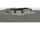 Luxury home architectural rendering, hillside location at 16025 N Ringtail Trl, Fountain Hills, AZ 85268