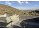 Unfinished pool area, showing plumbing and mountain views at 16025 N Ringtail Trl, Fountain Hills, AZ 85268