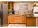 Granite countertops and updated cabinetry in the kitchen at 2157 W Mulberry Dr, Phoenix, AZ 85015
